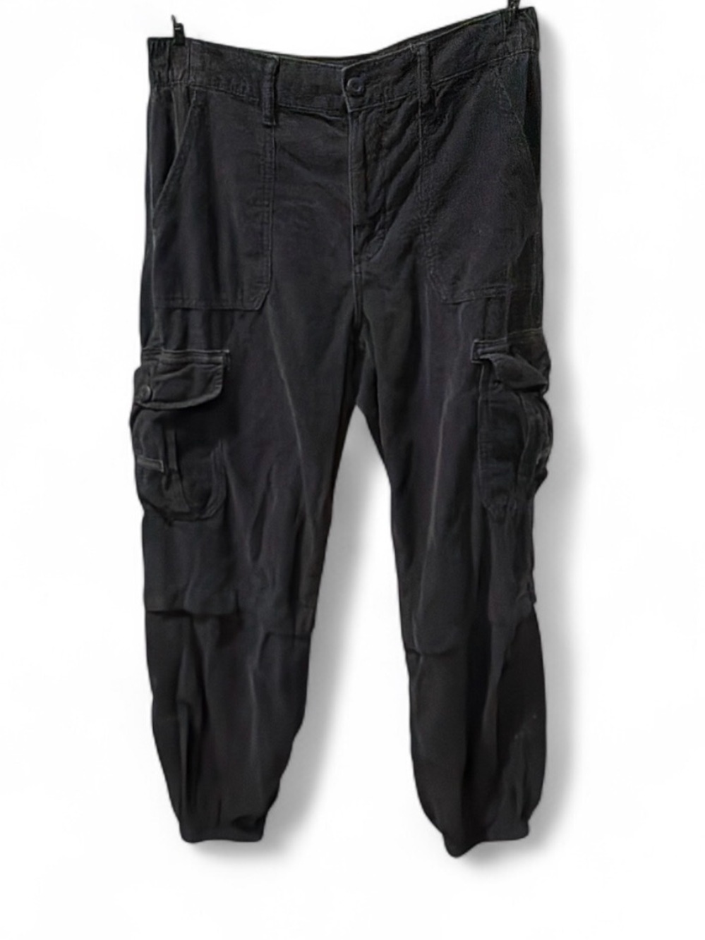 Charcoal grey/black Cargo Pants